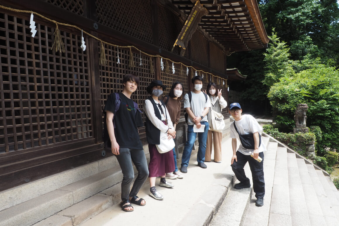 伝統建築特論の構築風景