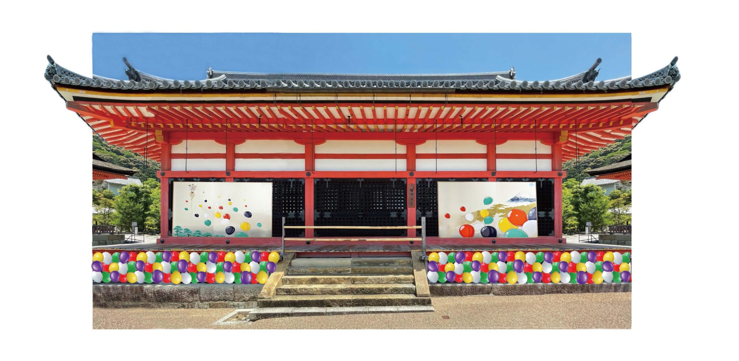 山本太郎×清水寺プロジェクト～願いを飛ばす風船プロジェクト～」9/16