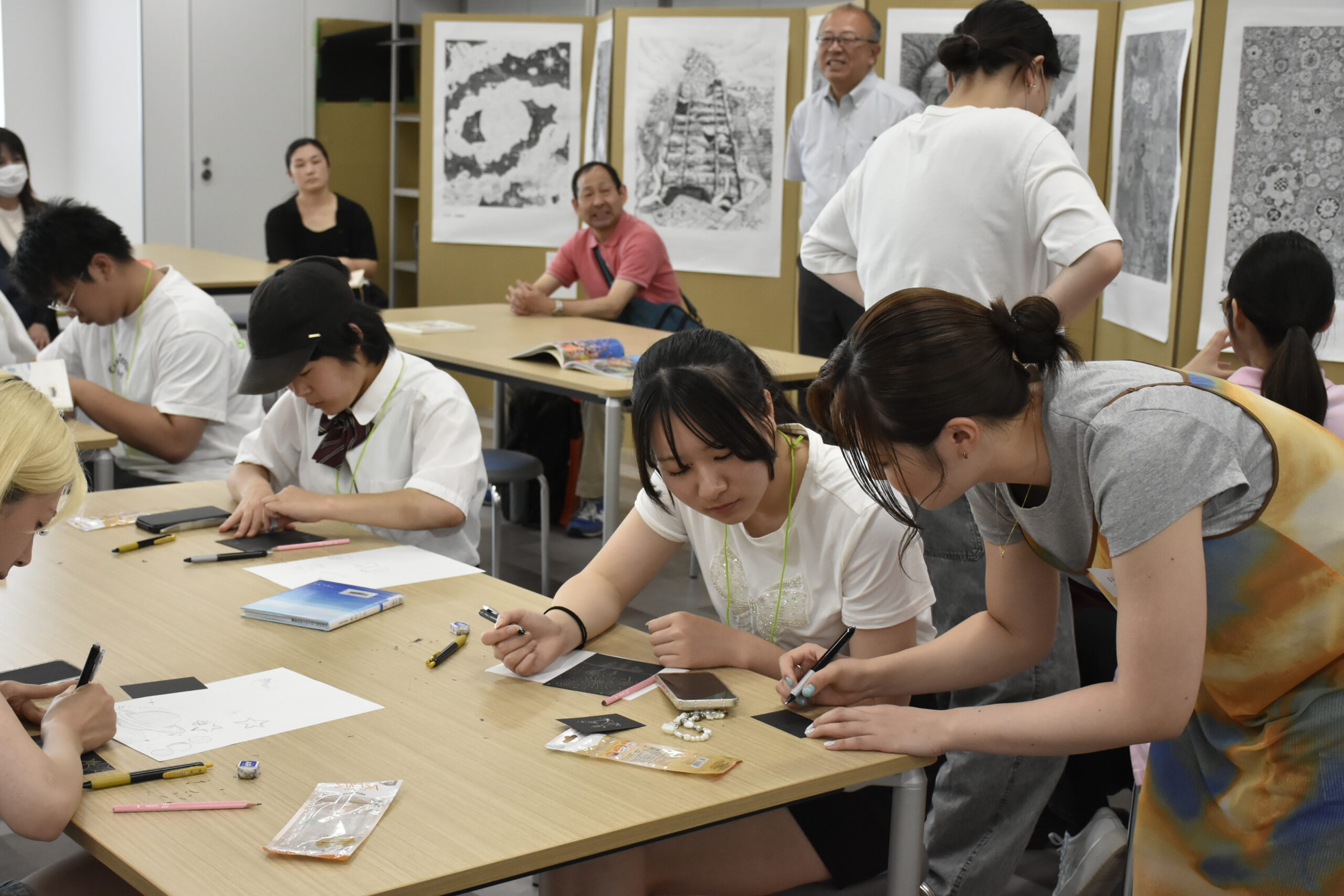 特別体験授業(平面・立体)