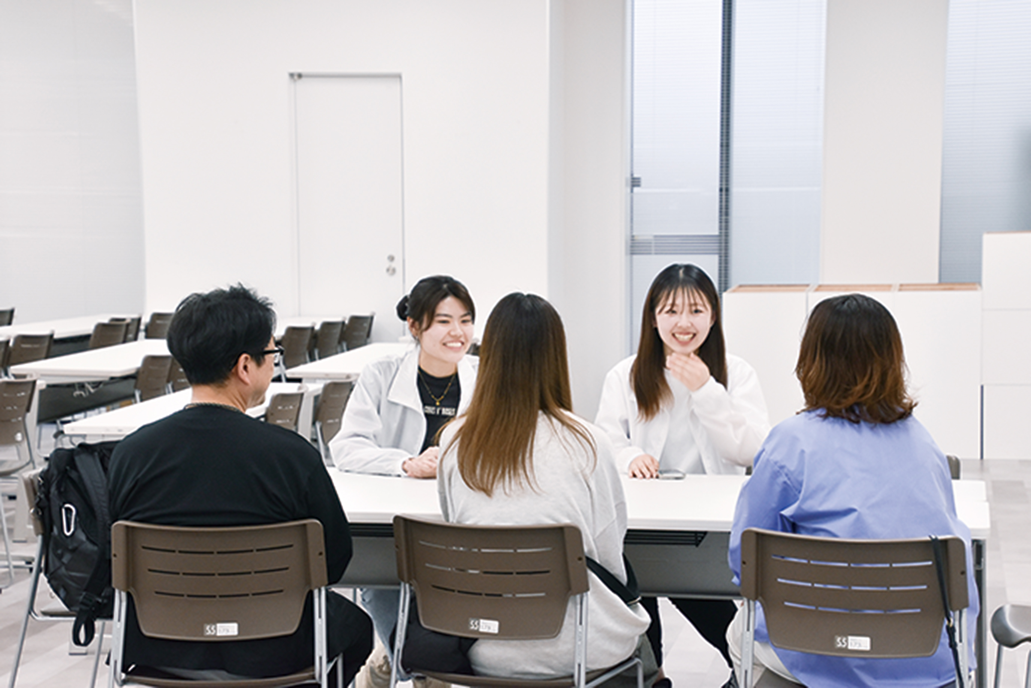 在学生とのフリートーク