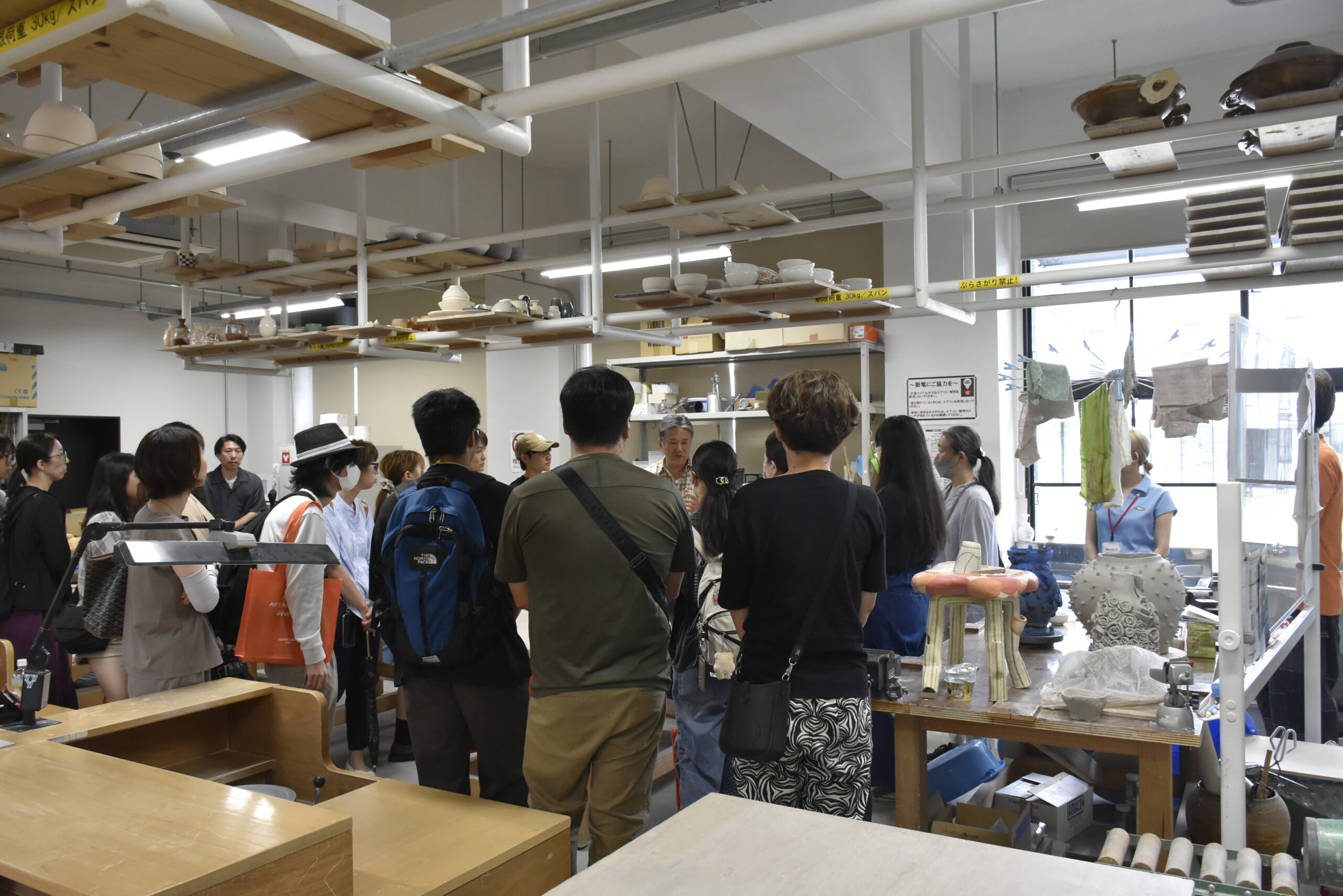 芸術実習室見学ツアー